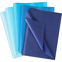 110 Feuilles Papier De Soie Blanc 70x50 Cm - Pour Emballage Cadeaux, Déco, Artisanat - 8