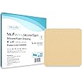 MedVance TM Silicone - Silicone Adhesive Foam Absorbent Dressing, 20 cm x 20 cm, Box of 5 dressings