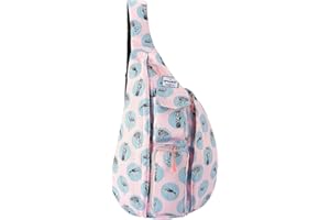 HAWEE Sport Sac de Poitrine Voyage Sling Sac à Bandoulière Crossbody Sac à Dos de Multifonction Casual for Hommes Femmes Adolescentes Travail Etude Escalade Randonnée Courir, Red-Rrowned Crane, L