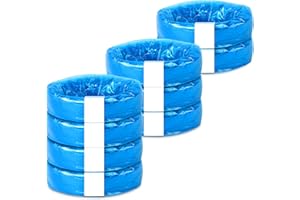 KUOGAS Paquete de 9 Recambios, Película Engrosada Con Buena Hermeticidad Y Resistente A Los Olores, Adecuada Para Tommee Tippee, Litter Locker, LittyCat, Chicco Y Sprout.