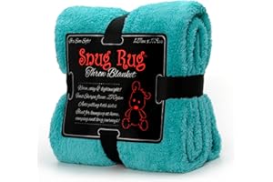 Snug Rug Coperta Divano Coperta Plaid Morbida Sherpa Edizione Speciale Coperta in Pile Morbidissimo Pregiato 127 x 178 cm (Teal)