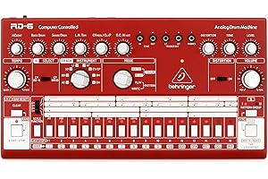 Behringer RD-6-RD, Máquina de tambor analógico, RHYTHM DESIGNER RD-6, Rojo