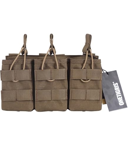 Taktische Molle Magazintasche (dreifach) – Für Paintball, Airsoft & Outdoor – 1000D Nylon