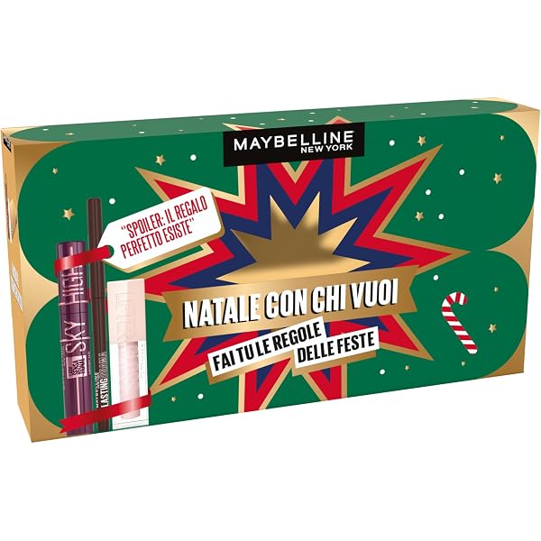 Maybelline New York Geschenkbox – Sky High Mascara & Lasting Drama Eyeliner, Für Intensiven Augen-Look