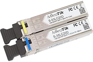Mikrotik S-3553LC20D network transceiver module - network transceiver modules (SFP, LC, RB260GS, RB2011LS, RB2011LS-IN, RB2011UAS-IN, RB2011UAS-RM, RB2011UAS-2HnD, RB2011UAS-2HnD-IN CCR103)