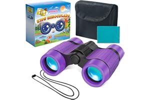 ESSENSON Binocolo per bambini, giocattolo per regali per bambini dai 3, 4, 5, 6, 7 e più vecchi, ragazzi, ragazze, giocattoli all'aperto per sport e giochi all'aperto, birdwatching