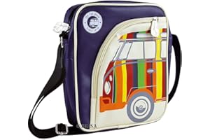Brisa Unisex's Shoulder VW Collection Tablet Format Bag Stripes, 26 x 22 x 7 cm