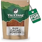 Cacao Powder 1kg, by Yin & Yang Superfoods. Pure and Raw, 100% Natural, High in Fibre and Protein, GMO and Palm Oil Free - Et