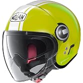 Nolan N21 Visor 06 Dolce Vita Half Motorcycle Helmet 122 Yellow White XXS