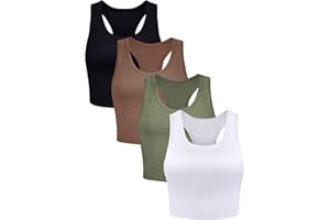 Geyoga Damen Lässig Crop