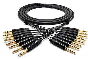 enoaudio Mogami 2932 8 Multicore Analog Kabel | Neutrik Gold 6,3mm TRS klinke | HiFi, 1,0 m