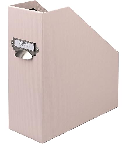 Porte-Revue Vivian Rössler Papier – Carton Robuste DIN A4, 8 X 31,5 X 26 Cm, Design Élégant Floral