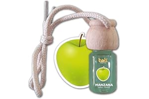 Bali fragancias Ambientador de coche MANZANA 6 ml 0% alcohol, absorbe el mal olor de tu vehículo
