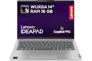 Lenovo IdeaPad Slim 5 Gen9 Ordenador Portátil IA Copilot+ PC, 14" WUXGA (Snapdragon X Plus X1P-42-100, NPU Qualcomm Hexagon, 16GB RAM, 512GB SSD, Wi-Fi 7, Windows 11 Home) Teclado Español, Gris Claro