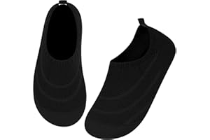 Kyopp Chaussons Enfant Chaussettes Fille Chaussures Garcon Respirant Chaussons Bébé Antidérapante Chaussons Mixte Enfant 20-35EU