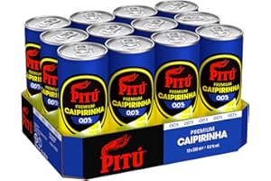 ‎PITU PITÚ Premium Caipirinha 0.0% (12 x 0.33 l)