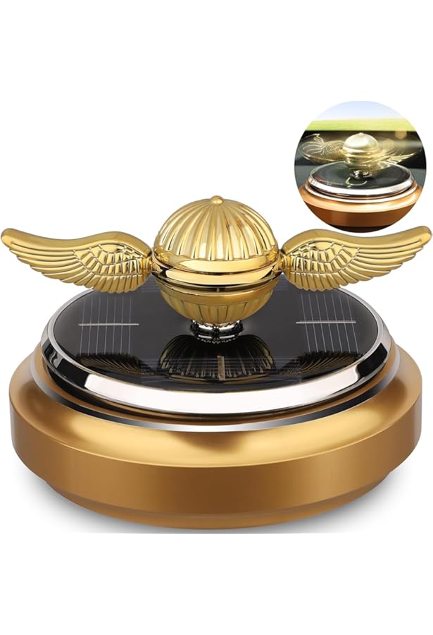 Solar Auto Lufterfrischer Mit 4 Düften - Solarbetriebener Duftdiffusor Für Armaturenbrett