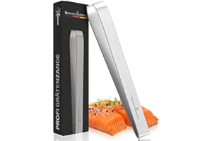 Schwertkrone Szczypce do ryb, pęseta w jodełkę, 11,5 cm, stal nierdzewna, bez spoin – pęseta do gotowania, rybna