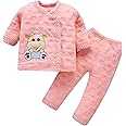 Fancy Walas Presents New Born Baby Winter Wear Baby Clothes 2 Pcs Sets 100% Cotton Baby Boys Girls Unisex Baby Cotton/Winter Suit Infant Clothes First Gift For New Born.