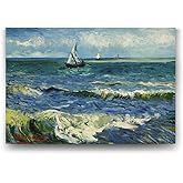 Vincent van Gogh - Saint Remy Deniz Tablosu - 100x70cm