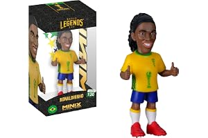 MINIX - Football Legends - Legender World Championship #120 - Brasilien - Ronaldinho - Samlarfigur 12 cm