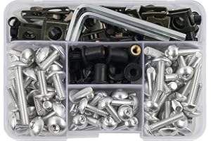 JYDJDL, Motorrad-Verkleidungsschrauben-Set, Karosserie-Schrauben, Mutter-Kopf-Verkleidungsschrauben für Suzuki GSXR SV650, SV1000, V-strom 650, 1000, Bandit 400, 600, 1200, GSF400, GSF1200 GS500 10