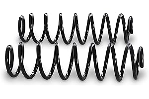 BESTPRICE 2x Fahrwerksfeder hinten links & rechts Kompatibel mit SKODA FABIA 1 Praktik (6Y5), FABIA 1 Stufenheck (6Y3), FABIA 1 Kombi (6Y5), FABIA 2 Kombi (545), VW FOX Schrägheck (5Z1, 5Z3, 5Z4)