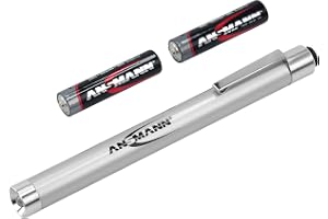 Ansmann Torce da Giardino X15 LED, Argento
