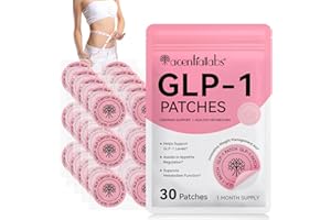 RKPROUC GLP-1 Patches Healthy Shape Support Botanical Plant-Based Formula