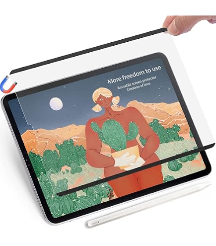 BESHIELD Vitre Protection Écran IPad 9/8/7 (10.2") Effet Papier Mat Anti-Reflet - Kit Installation Inclus