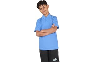 NY Deluxe Edition Boys & Girls Unisex Plain Cotton Polo Shirts Back to School Uniform Summer Age 5-14 Years