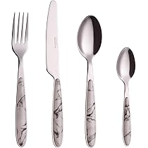 Servizio Piatti 19 Pezzi Marmorizzato Bianco E Tortora - Porcellana Per 6 Persone, Lavabile In Lavastoviglie - Foto 9