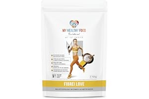 ‎MY HEALTHY FOOD My Healthy Food Natürliches Mehl FIBRE LOVE! – Gesundes Weissmehl aus Wüstenweizen, reich an Ballaststoffen – 500g