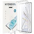 NUCNOK 3 Stück Schutzfolie für Honor Magic 5 Lite/Honor 70 5G,Weiche Flexibilität Hydrogel Folie mit Positionierhilfe,Fingera