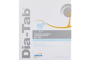 DRN Dia Tab 6 Compresse – Compresse Appetibili per Cani e Gatti – Supporto del Benessere Digestivo Durante Periodi di Alterazione Alimentare