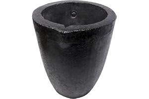 ROSENTHAL COLLECTION #6-10Kg Clay Graphite Crucibles Premium Black Foundry Cup Furnace Torch Melting Casting Refining for Gold. Also Great for Silver, Copper, Brass, Aluminum