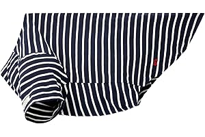 Rosewood x Joules Harbour Top for Dogs, Small, Machine Washable, Lightweight and Comfy T-Shirt with Sleeves, Clothing for Small Dogs