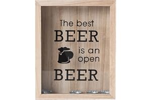 ProdBuy Limited Wooden Wine Cork/Beer Bottle Storage Box (Beer Bottle Cap Shadow Box)