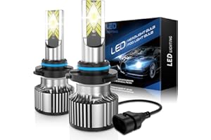 PPYYEMU Lampadine 9005 / HB3 LED, 100w 22000LM 6500K Luce Bianca Ad Alta Luminosità, Fari Per Auto 12v, Kit Di Conversione Alogena, Plug and Play