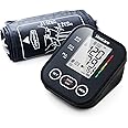sinocare Blood Pressure Monitor, Two-User Model, One-Button Operation Upper Arm Blood Pressure Monitor, Irregular Heartbeat Detection, Large Cuff