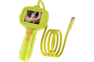 LELESUN Endoskop dla dzieci ze światłem, unikalny boroskop wąż aparat zabawki edukacyjne Stem na świąteczne prezenty urodzinowe dla chłopców i dziewcząt w wieku 3, 4, 5, 6, 7, 8, 9 i 10 lat.