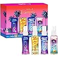 SO Escapes Mini Body Mist, 200ml (4x50ml Body Mists) Long Lasting, Travel Pocket Body Spray, Body Mist Spray For Women & Girls, Gift Set (Pack Of 4) 200ml UK's No 1 Body Mist - Blue Crush