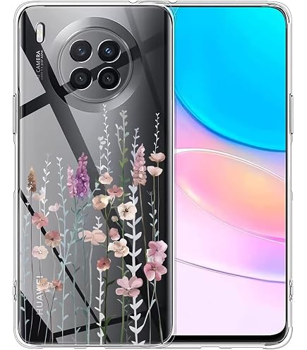 Kwnobile TPU Silikon Hülle Für Honor 50 Lite – Weich, Rutschfest, Kompatibel Mit Kabellosem Laden, Schwarz
