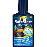 Tetra SafeStart Live Aquarium Bacteria 100ml | Allows fish to be introduced into the water immediately | After setting up an