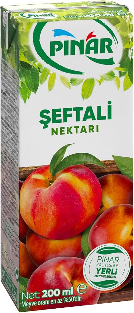 PINAR MEYVENEKTARI ŞEFTALİ 200ML