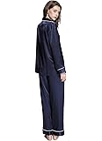 Women’s Silk Pyjama Set, Sleepwear, Homewear, XS–3XL Plus Size