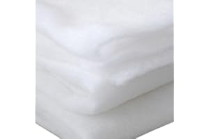 NURTEXTIL24 Volumenvlies Meterware 10m Länge 1cm Dicke 160cm Breite QUILT 100g/m² Polstervlies 10mm Höhe Waschbar Watte Polsterwatte Diolenwatte Vlieswatte Füllung Kissen Decke Sofa Polsterung