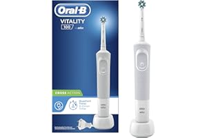 Oral-B Cepillo Dental Eléctrico, Blanc, 1 Unité (Lot de 1)