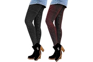 Libella Leggings invernali termici con orsacchiotto norvegese per donna