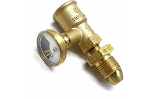 HUDDERSFIELD GAS PROPANE LPG GAS PRESSURE GAUGE ADAPTOR